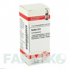 СУЛЬФУР (SULFUR) D 8 глобули 10 г - Гомеопатия DHU