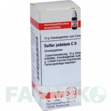 СУЛЬФУР ЙОДАТУМ (SULFUR JODATUM) C 6 глобули 10 г - Гомеопатия DHU