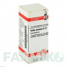 СУЛЬФУР ЙОДАТУМ (SULFUR JODATUM) D 12 глобули 10 г - Гомеопатия DHU
