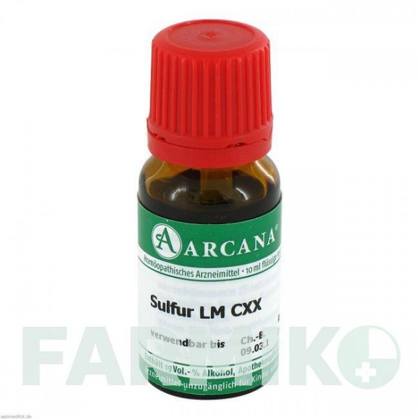 СУЛЬФУР (SULFUR) LM 120 розчин 10 мл - Гомеопатія ARCANA DR.SEWERIN
