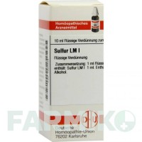 СУЛЬФУР (SULFUR) LM I раствор 10 мл - Гомеопатия DHU