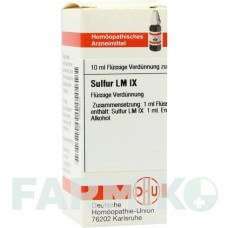 СУЛЬФУР (SULFUR) LM IX раствор 10 мл - Гомеопатия DHU