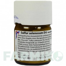 СУЛЬФУР СЕЛЕНОЗУМ (SULFUR SELENOSUM) D 6 тритурация 50 г - Гомеопатия WELEDA