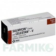 СУЛЬМІЦИН (SULMYCIN) крем 50 г - Бетаметазон, Антибіотик ORGANON
