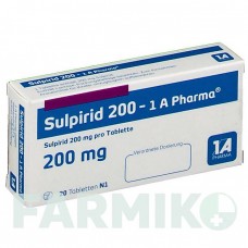 СУЛЬПІРИД (SULPIRID) 200 таблетки 20 шт - Сульпірид 1 A PHARMA