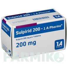 СУЛЬПІРИД (SULPIRID) 200 таблетки 50 шт - Сульпірид 1 A PHARMA