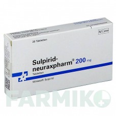 СУЛЬПІРИД (SULPIRID) 200 мг таблетки 20 шт - Сульпірид NEURAXPHARM