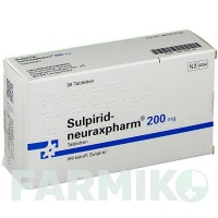 СУЛЬПІРИД (SULPIRID) 200 мг таблетки 50 шт - Сульпірид NEURAXPHARM