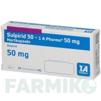 СУЛЬПІРИД (SULPIRID) 50 капсули 20 шт - Сульпірид 1 A PHARMA