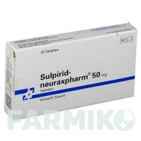 СУЛЬПІРИД (SULPIRID) 50 мг таблетки 20 шт - Сульпірид NEURAXPHARM