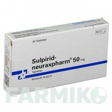 СУЛЬПІРИД (SULPIRID) 50 мг таблетки 20 шт - Сульпірид NEURAXPHARM