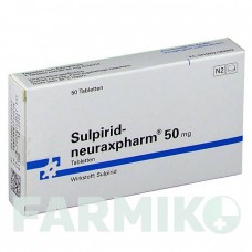 СУЛЬПІРИД (SULPIRID) 50 мг таблетки 50 шт - Сульпірид NEURAXPHARM