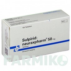 СУЛЬПІРИД (SULPIRID) 50 мг таблетки 100 шт - Сульпірид NEURAXPHARM