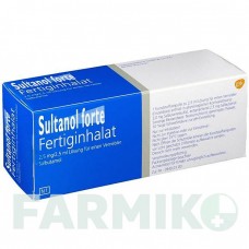 СУЛЬТАНОЛ (SULTANOL) 2,5 мг/2,5 мл раствор 60 шт - Сальбутамол GLAXOSMITHKLINE