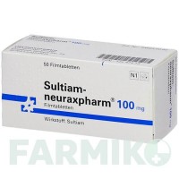 СУЛЬТИАМ (SULTIAM) 100 мг таблетки 50 шт - Сультиам NEURAXPHARM