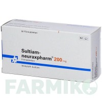 СУЛЬТІАМ (SULTIAM) 200 мг таблетки 50 шт - Сультіам NEURAXPHARM