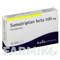 СУМАТРИПТАН (SUMATRIPTAN) 100 мг таблетки 12 шт - Суматриптан BETAPHARM