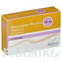 СУМАТРИПТАН (SUMATRIPTAN) 100 мг таблетки 6 шт - Суматриптан BLUEFISH