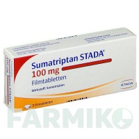 СУМАТРИПТАН (SUMATRIPTAN) 100 мг таблетки 3 шт - Суматриптан STADAPHARM