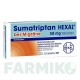 СУМАТРИПТАН (SUMATRIPTAN) 50 мг таблетки 2 шт - Суматриптан HEXAL