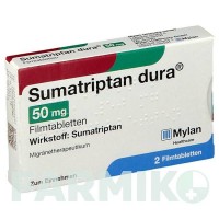 СУМАТРИПТАН (SUMATRIPTAN) 50 мг таблетки 2 шт - Суматриптан VIATRIS