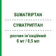 СУМАТРИПТАН (SUMATRIPTAN) 6 мг/0,5 мл розчин ін’єкційний 2 шт 0,5 мл - Суматриптан SUN PHARMACEUTICALS