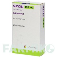 СУНОСІ (SUNOSI) 150 мг таблетки 28 шт - Солріамфетол PARANOVA PACK