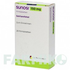 СУНОСИ (SUNOSI) 150 мг таблетки 28 шт - Солриамфетол PARANOVA PACK
