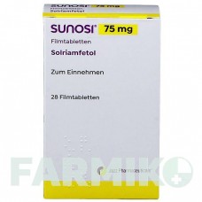 СУНОСИ (SUNOSI) 75 мг таблетки 28 шт - Солриамфетол TMC PHARMA
