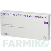 СУПРЕФАКТ (SUPREFACT) 9,45 мг 3 доз імплантат 1 шт - Бусерелін KOHLPHARMA