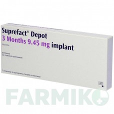 СУПРЕФАКТ (SUPREFACT) имплантат 1 шт - Бусерелин ACA MULLER-ADAG PHARMA