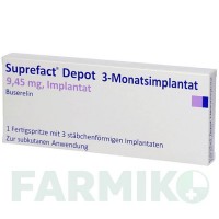 СУПРЕФАКТ (SUPREFACT) імплантат 1 шт - Бусерелін AXICORP PHARMA