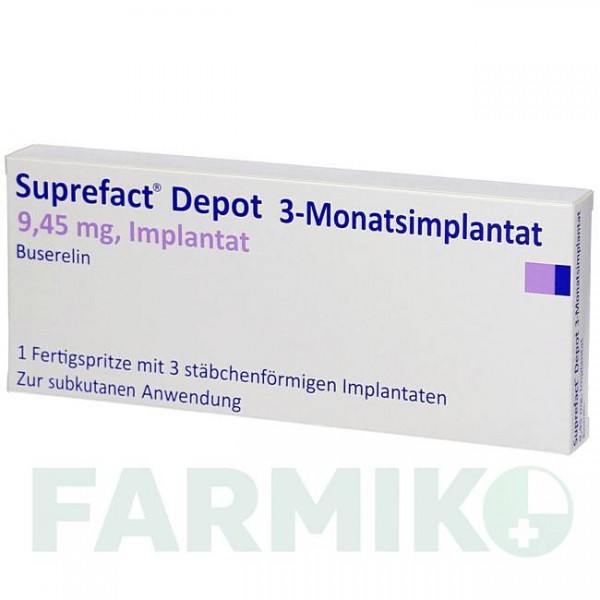СУПРЕФАКТ (SUPREFACT) имплантат 2 шт - Бусерелин AXICORP PHARMA
