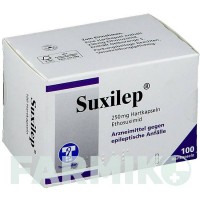 СУКСИЛЕП (SUXILEP) 250 мг капсули 100 шт - Етосуксимід TROMMSDORFF
