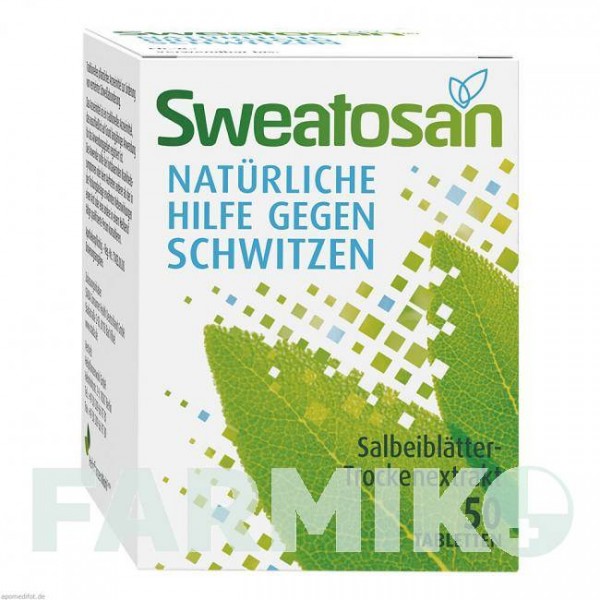 СВЕТОСАН (SWEATOSAN) таблетки 50 шт - Листья шалфея HEILPFLANZENWOHL
