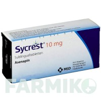 СИКРЕСТ (SYCREST) 10 мг таблетки 20 шт - Азенапін ORGANON