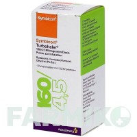 СИМБИКОРТ (SYMBICORT) 160/4,5 мкг/доза 120 доз порошок 1 шт - Формотерол, Будесонид ABACUS MEDICINE
