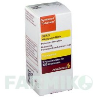 СИМБИКОРТ (SYMBICORT) 80/4,5 мкг/доза 120 доз порошок 1 шт - Формотерол, Будесонид ASTRAZENECA