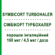 СИМБИКОРТ ТУРБОХАЛЕР (SYMBICORT TURBOHALER) 160 мкг/4,5 мкг/доза порошок ингаляционный 120 доз - Формотерол, Будесонид ASTRAZENECA