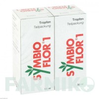 СИМБИОФЛОР (SYMBIOFLOR) 1 суспензия 2x50 мл - Enterococcus faecalis SYMBIOPHARM