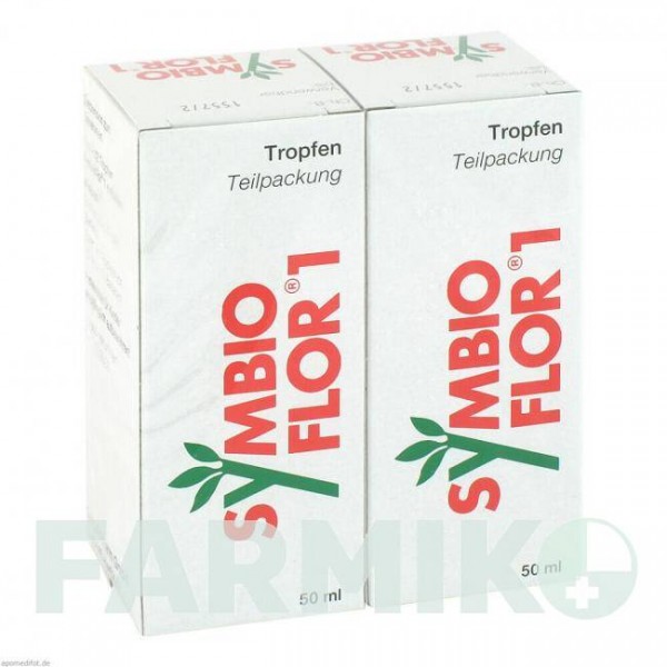 СИМБИОФЛОР (SYMBIOFLOR) 1 суспензия 2x50 мл - Enterococcus faecalis SYMBIOPHARM