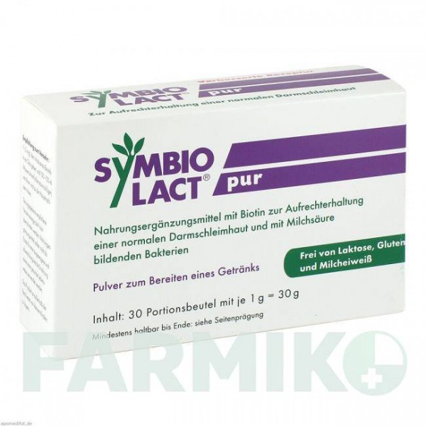 СИМБИОЛАКТ (SYMBIOLACT) порошок 30x1 г - Активные вещества SYMBIOPHARM