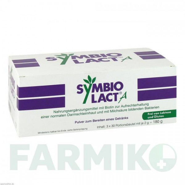СИМБИОЛАКТ (SYMBIOLACT) саше 3x30 шт - Активные вещества SYMBIOPHARM