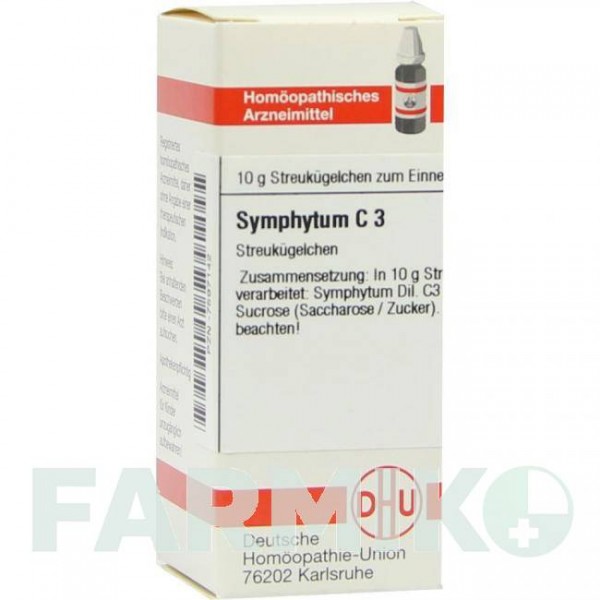 СИМФИТУМ (SYMPHYTUM) C 3 глобули 10 г - Гомеопатия DHU