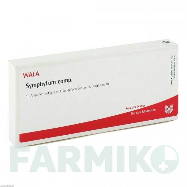 СИМФИТУМ КОМП (SYMPHYTUM COMP) ампулы 10x1 мл - Гомеопатия WALA HEILMITTEL