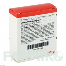 СИМФИТУМ ИНЬЕЛЬ (SYMPHYTUM INJEEL) ампулы 10 шт - Гомеопатия BIOLOGISCHE HEILMITTEL HEEL