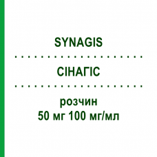 СИНАГИС (SYNAGIS) 50 мг 100 мг/мл раствор 1x0,5 мл - Паливизумаб ABACUS MEDICINE