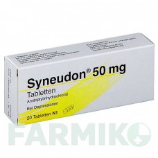 СИНЕУДОН (SYNEUDON) 50 мг таблетки 20 шт - Амітриптилін KREWEL MEUSELBACH