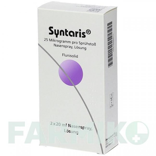 СИНТАРИС (SYNTARIS) спрей 2x20 мл - Флунизолид DERMAPHARM
