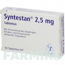 СИНТЕСТАН (SYNTESTAN) 2,5 мг таблетки 50 шт - Клопреднол TEOFARMA